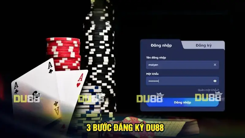 Đăng ký DU88 -Nhanh, gọn chỉ với 3 bước đơn giản