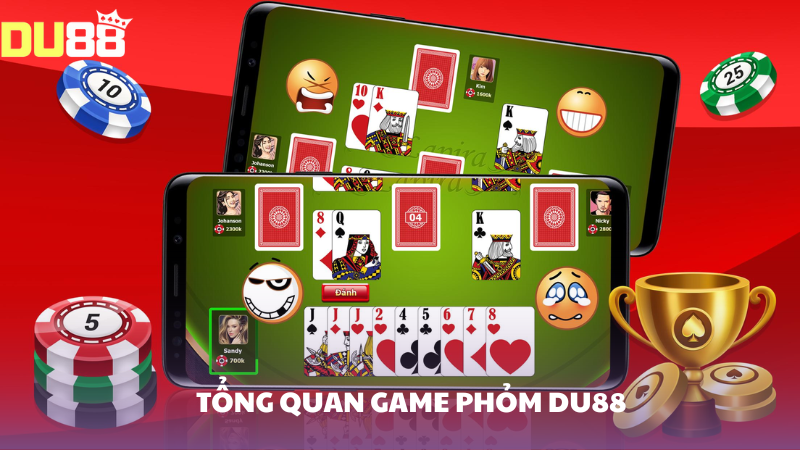Phỏm DU88 – Trải nghiệm game bài trí tuệ tại nhà cái uy tín